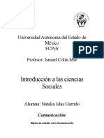 Comunicación. Estudio