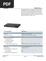 Data Sheet 6GK6023-0AS2.-.... : Transmission Rate