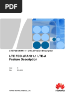 LTE FDD eRAN11.1 LTE-A Feature Description 01 (20160426) PDF