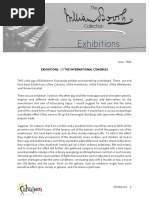 Exhibitions: or The International Congress