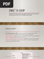 DRC'S GDP