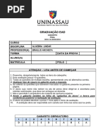 2016 - 1a - 3 - Álgebra Linear