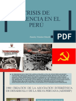 Crisis de Violencia en El Perú (Jhami 5to A)