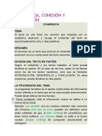 Coherencia, Cohesión y Adecuación