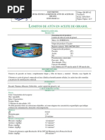 6 ATUN EN LATA 160 GR PDF