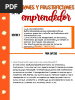 Emociones y Frustraciones de Un Emprendedor PDF