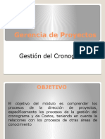 GESTIÓN DE PROYECTOS - Cronograma2