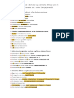 Funciones Sintácticas - )