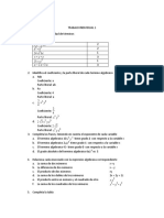 Matemática y Aritmetica - Ejercicios