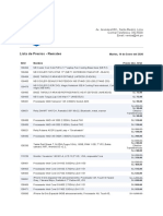 14-01 Lista de Remates & Outlet - Distribuidores