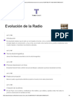 Evolucion de La Radio