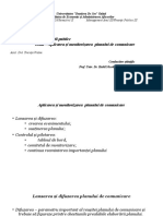 CURS 11 Mai 2020 CURS COMUNICARE SI RELATII PUBLICE - APLICAREA SI MINOTORRIZAREA PLANULUI DE COMUNICARE