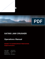 XA750S Operations Manual Rev 1.0 (En)