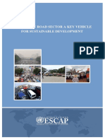 UNESCAP Study Report On Making The Road Sector A Key Vehicle For Sustainable Development