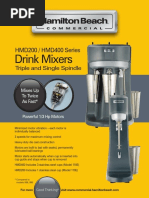 Drink Mixers: HMD200 / HMD400 Series