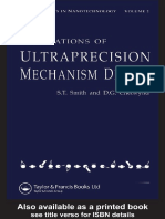 Smith and Chetwynd - Foundations For Ultraprecision Mechanism Design PDF