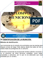 EXPLOSIVOS Y MUNICIONES (Identificación de La Munición)