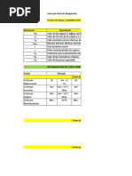 Costo Horario Maquinaria Pesada