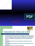 Interpretacion de BHC