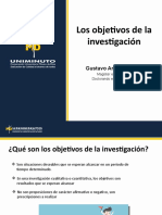 Los Objetivos de La Investigación