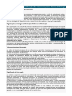 A Importância Da Tecnologia Da Informação e Das Telecomunicações Nos Sistemas de Informação