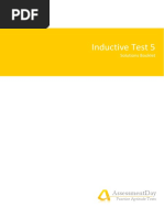 Inductive Test 5: Assessmentday