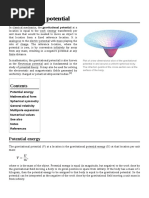 Gravitational Potential