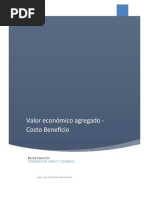 Investigacion Valor Economico Agregado y Costo Beneficio - Harvy Cisneros S