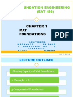 Chapter 1B Mat Foundations