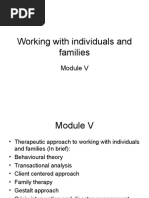 Therapies of C W