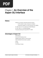 Aspen OLI Standard Getting Started 2006 PDF