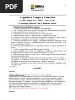 Programa 1º AÑO 2020 - MANDIOCA 2 Llaves Más