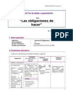 Guia de Foro de Debate y Argumentación