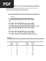 Especificaciones PSV