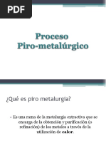 Proceso Pirometalúrgico