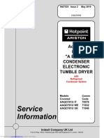 Service Information: Aqualtis 8 KG "A Energy" Condenser Electronic Tumble Dryer