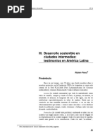 Desarrollo Sostenible en Ciudades Intermedias