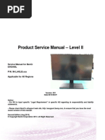 Product Service Manual - Level Ii: Service Manual For Benq: Ew2440L P/N: 9H.Laglb - XXX Applicable For All Regions