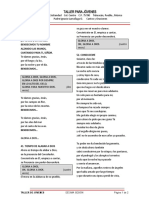 Cantos y Oraciones de La Décima Sesión