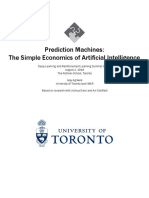 Prediction Machines: The Simple Economics of Artificial Intelligence