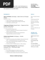 Resume For Site