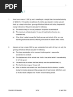 Tutorial Topic 7: ©Heriot-Watt University B47AC V4 April 2016