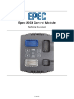 Epec 2023 Control Module: Technical Document