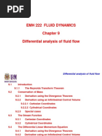 Chap 9 Differential Analysis of Fluid Flow - Complete