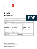 Study Skills Module Guide