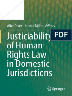 Alice Diver, Jacinta Miller (Eds.) - Justiciability of Human Rights Law in Domestic Jurisdictions-Springer International Publishing (2016) PDF