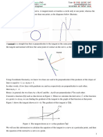 8.1 Applications of Differentiation (1) - Tangent and Normal 9