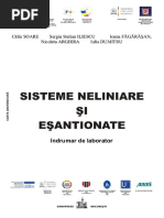 Sisteme Neliniare Si Esantionate PDF