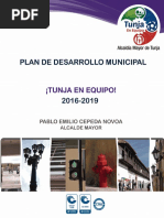 Plnan de Desarrollo Municipal - Presentado-Al-Concejo-2016-2019