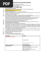 Charter Party Draft For Livestock Transport